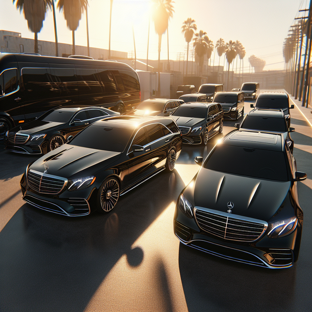 Samuelz® fleet of luxury sedans, vans, and buses